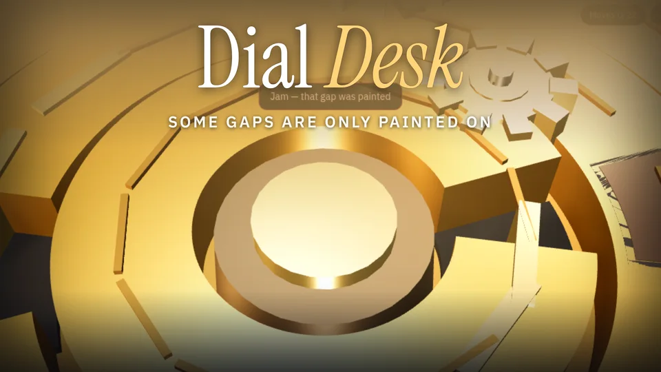 Dial Desk — actual game screen