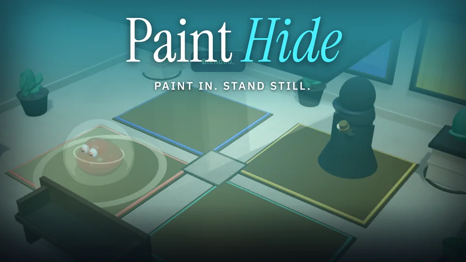 Paint Hide — representative game screen