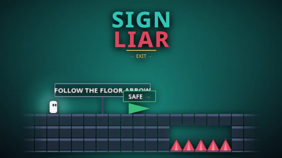 Sign Liar — actual game screen