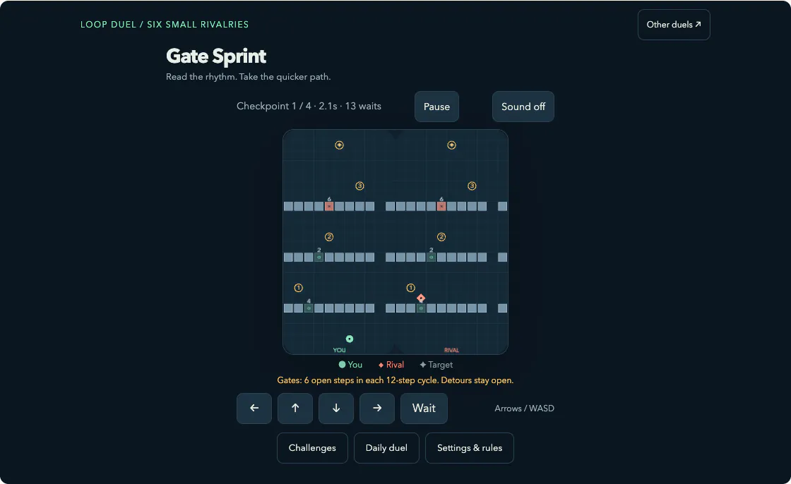 Gate Sprint gameplay preview
