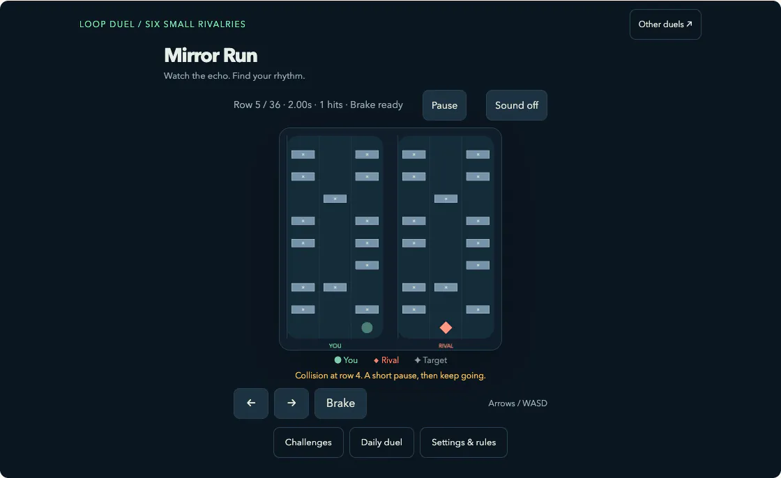 Mirror Run gameplay preview