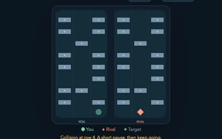 Mirror Run — actual game screen