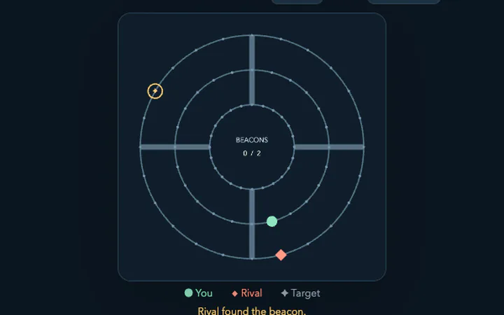 Orbit Clash — actual game screen
