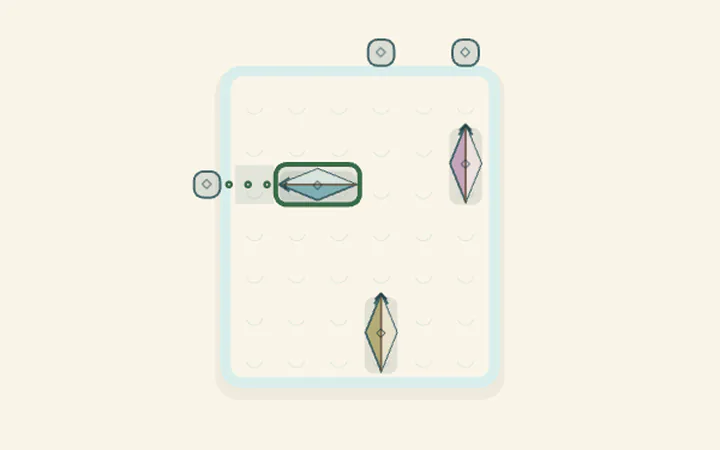 Paperboat Harbor — actual game screen