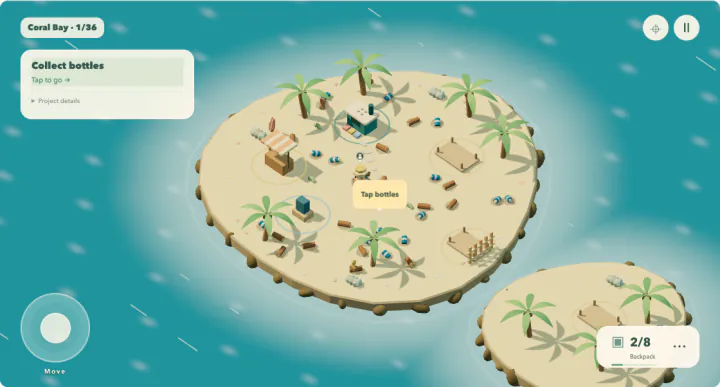 Tideline — actual game screen