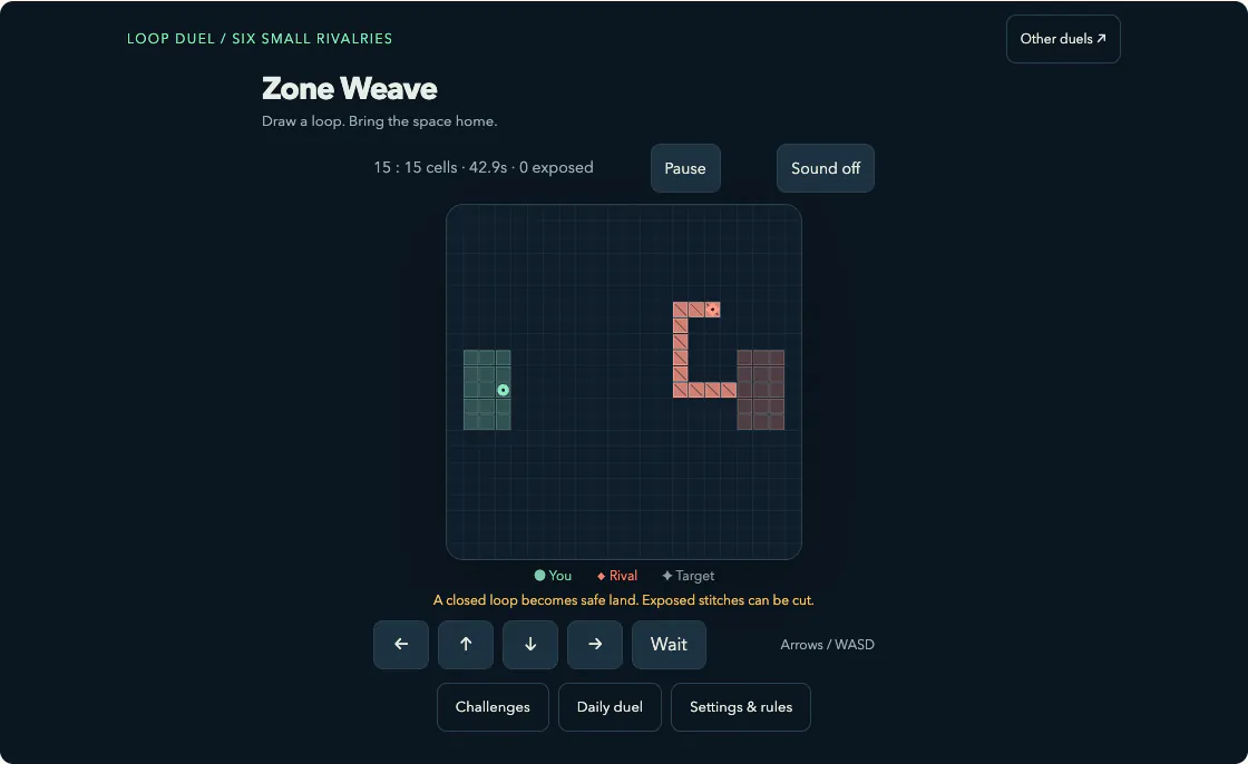 Zone Weave gameplay preview